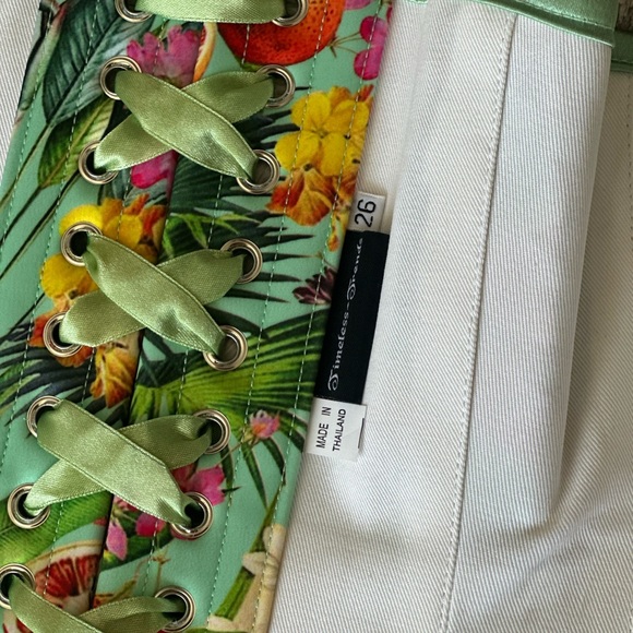 New! Timeless trends Libra Corset size 26 color 604 - citrus mint - Picture 4 of 4